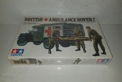 Tamiya 1:35 British Ambulance Rover 7 Plastic Model Kit 35082