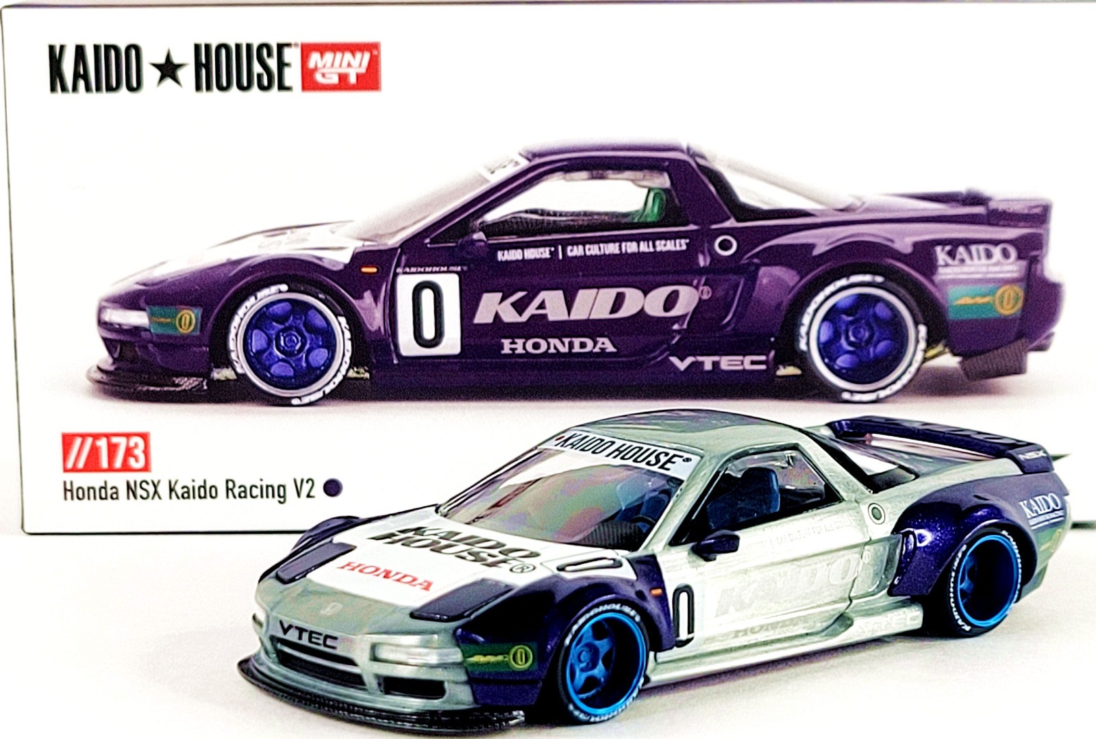 ミニカー Kaido house LTDEDN NSX CROME Mini GT x Kaido House 1:64 Honda NSX Evasive V2 KHMG137 | eBay