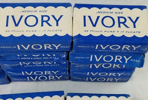 huge lot of 27 bars of vintage Ivory soap full size medium it floats! USA MADE