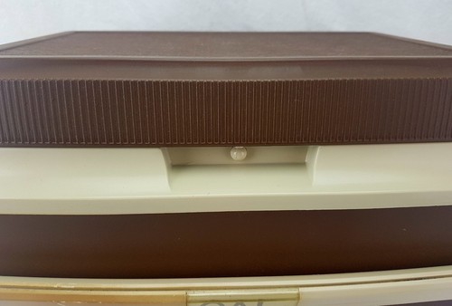 Vintage GOTT 8 PERSONAL LUNCH COOLER/ICE CHEST #1908, BROWN - Free shipping