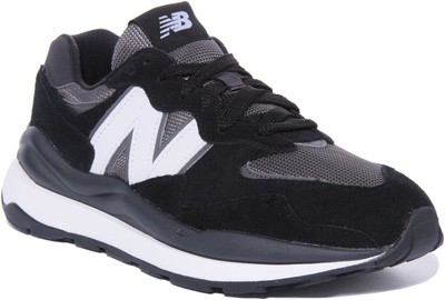 NEW BALANCE BALANCE M5740CBA HERREN SCHNÜRBARE FREIZEITSCHUHE SCHWARZ GRAU UK GRÖSSE 7 -