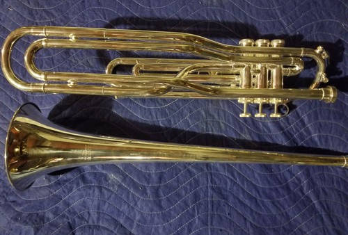 Herald Trumpet Kanstul 1180 Bass Trumpet in G