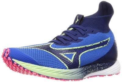 [Mizuno] Running Shoes Wave Duel NEO 2 Color Blue/Navy/Flash Yellow Us-Size 9 