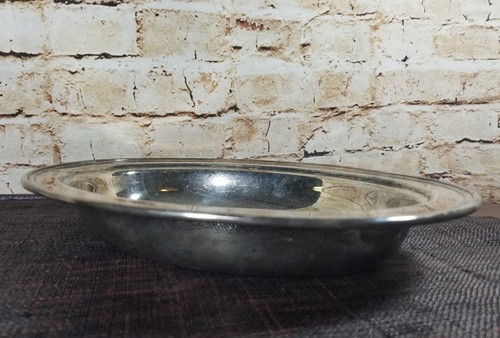 W.M Rogers Oval Silverplate Serving Dish Bowl 11.5