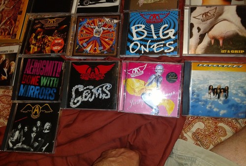 Aerosmith 29 CD lot Toys in the Attic Rocks classics gems live Pandora's box