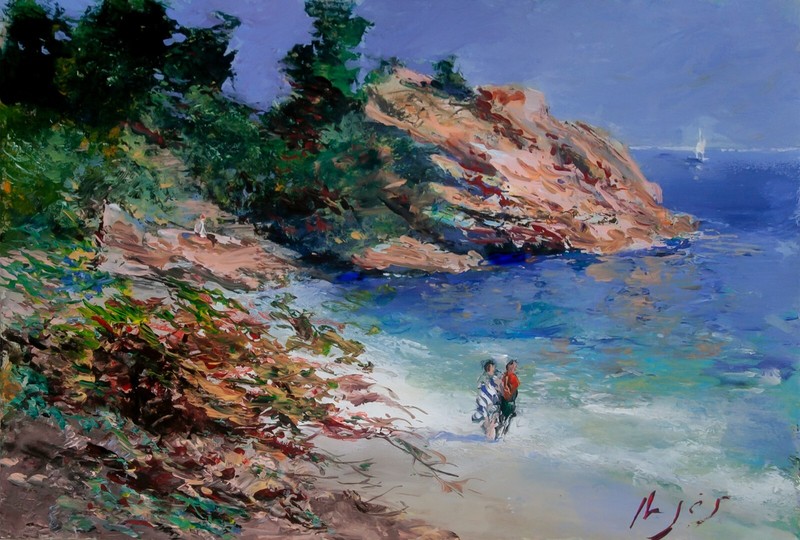 Agay Petite Crique Esterel  Mer MÃ©DiterranÃ©E CÃTe-D'Azur Var Frejus Provence