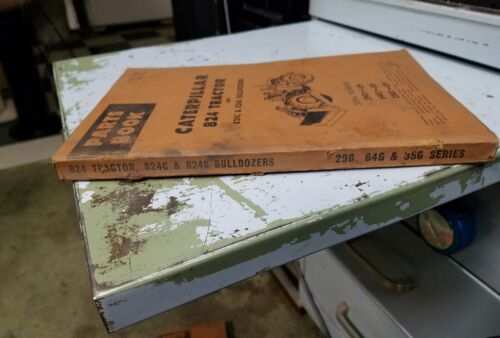 1964 CATERPILLAR 824 TRACTOR & 824C, 824S PARTS BOOK