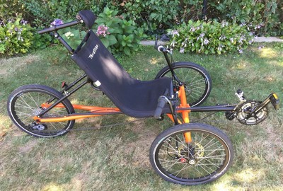 trailmate meteor 20 recumbent tricycle