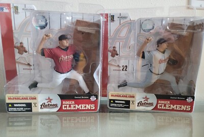 ROGER CLEMENS HOUSTON ASTROS MLB SERIES 10 RED & GRAY  VARIANT MCFARLANE FIGURE