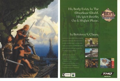  Aidyn Chronicles: The First Mage Print Ad/Poster Art N64