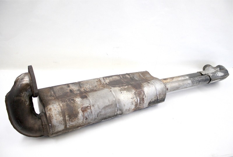 Porsche 930 Turbo Muffler 93011103804　希少 Genuine Porsche 930 Turbo Complete Exhaust System
