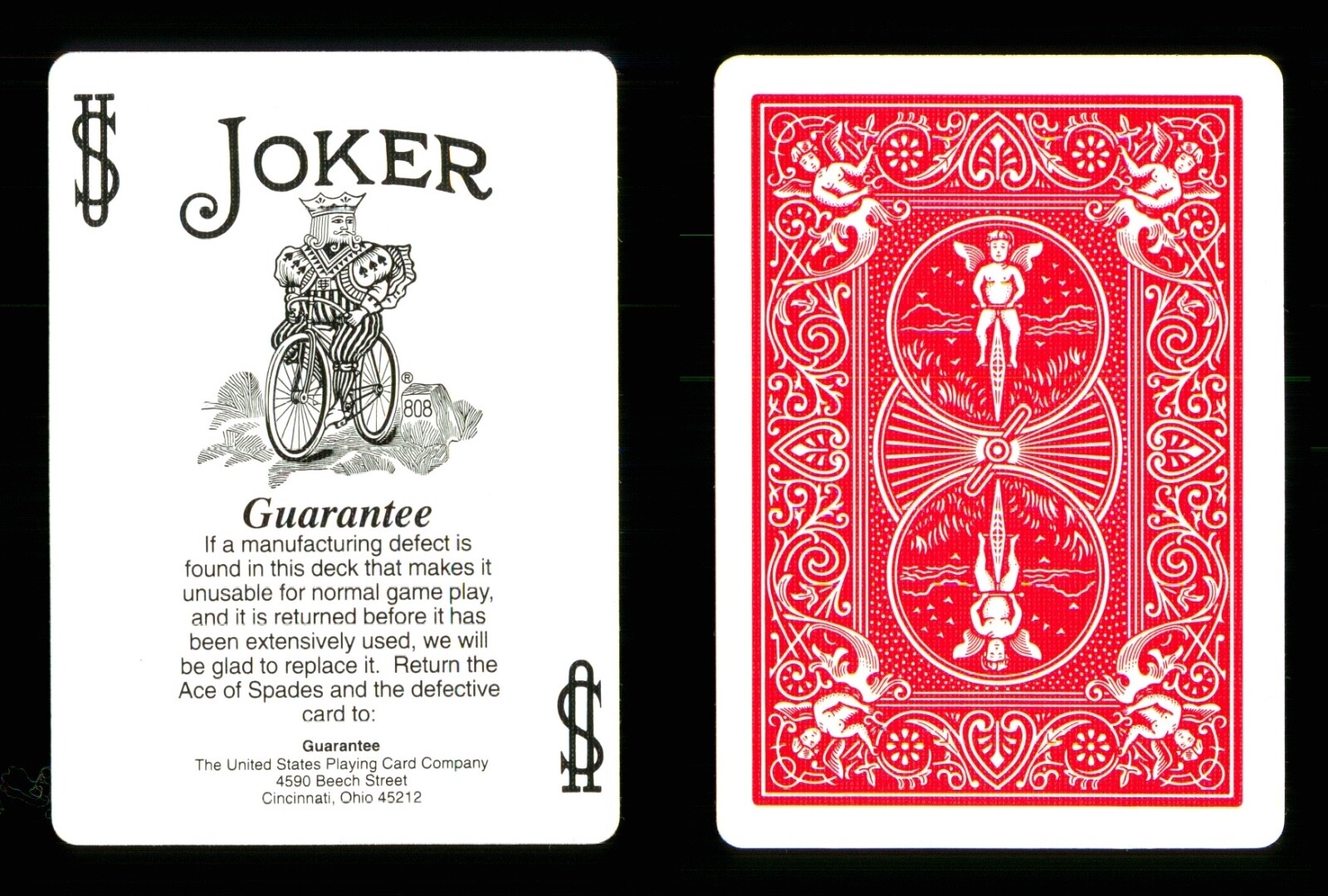 未開封 BICYCLE CLUB808 JOKER playing cards 未開封 BICYCLE CLUB808 JOKER playing cards
