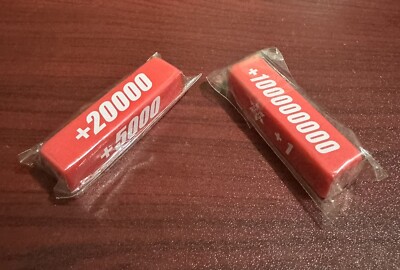 CARDFIGHT VANGUARD DZ-BT01 RED OVER TRIGGER ATTACK POWER COUNTERS (2 PCS SET)