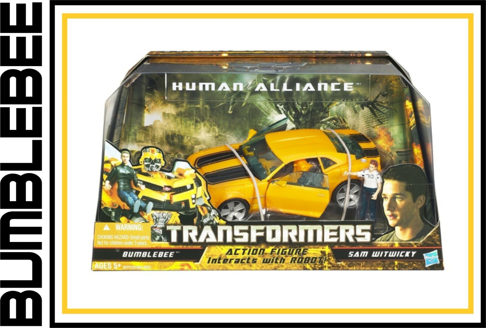2010 Transformers HFTD _ Human Alliance _ Bumblebee with Sam
