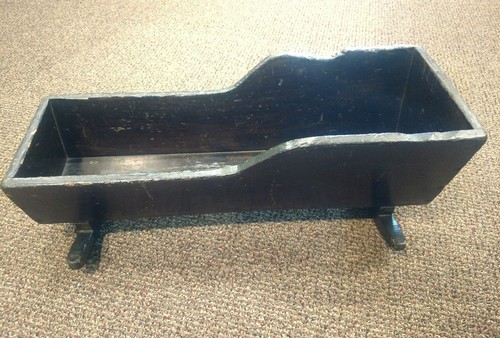 Antique Victorian Wooden Baby Rocking Cradle - Very Old, Excellent Sooo Gorgeous