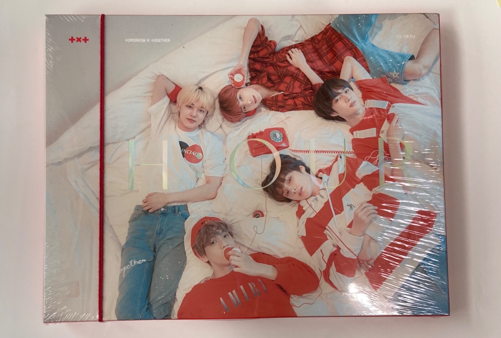 TXT TOMORROW X TOGETHER The 2nd Photobook H:OUR DVD Photobook With Photocard TXT TOMORROW X TOGETHER The 2nd Photobook H:OUR DVD Photobook With Photocard