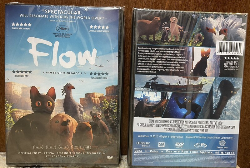 Flow (2024) DVD, Brand New, Sealed