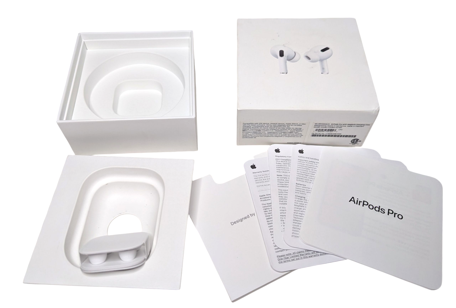 AirPods Pro ホワイト 本体とボックス付き apple airpods pro new in box sealed | eBay