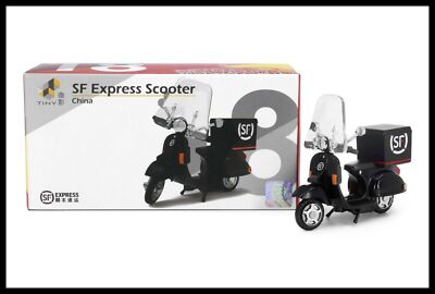 TINY China Scooter SF Express 1/35 Diecast Car Bike CN18 New in box