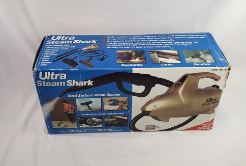 Euro Pro “ULTRA STEAM SHARK Cleaner” # EP903SH w/ Accessories