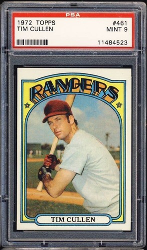 1972 Topps Football Card Jim Kanicki, High Number #305, PSA