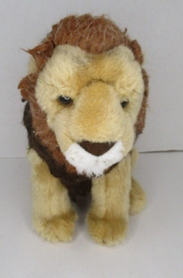 Adventure Planet Lion Realistic Plush 10'' Long Stuffed Animal