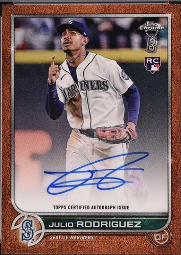 2022 Topps Ben Baller Chrome Julio Rodriguez SUPERFRACTOR