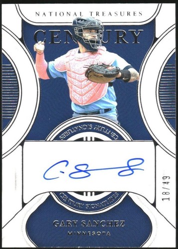 2022 Panini National Treasures - Gary Sanchez #CS-GS