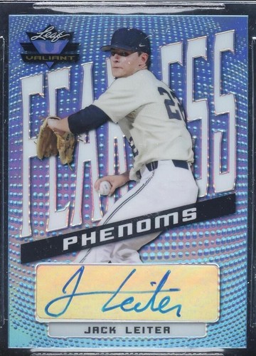 2021 Leaf Valiant - Jack Leiter #BA-JL1