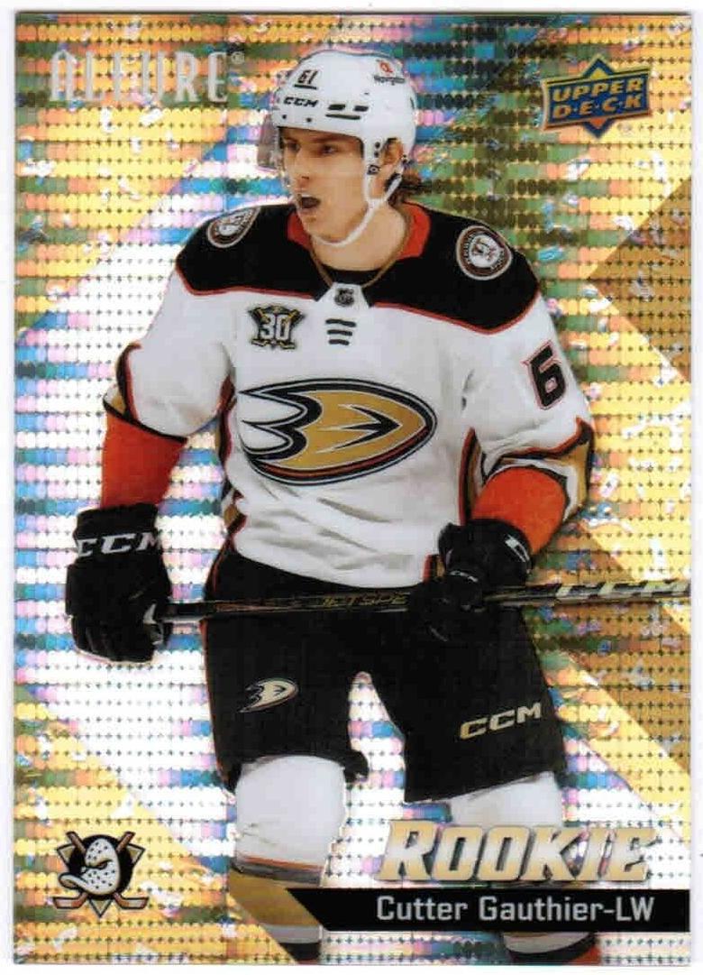 2024-25 Upper Deck Allure - Rookies Gold Glitter Bomb #130 Cutter ...