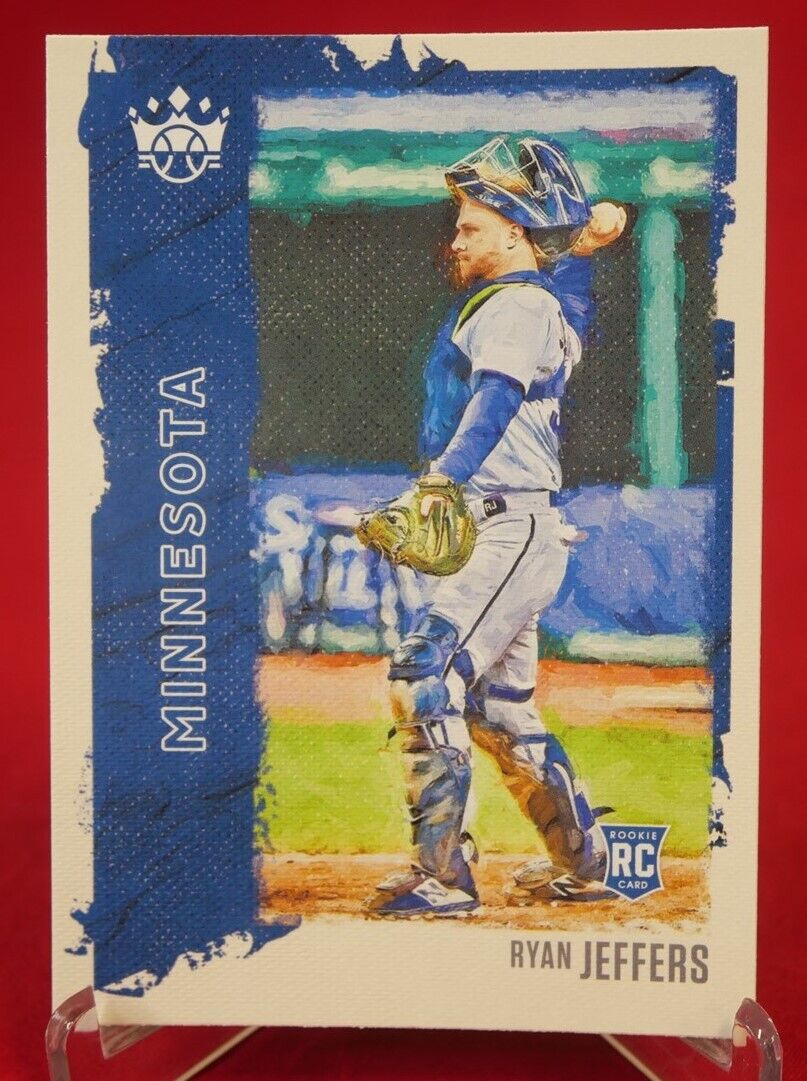Ryan Jeffers Rookie Diamond Kings 2021 Baseball Card #53. rookie card picture