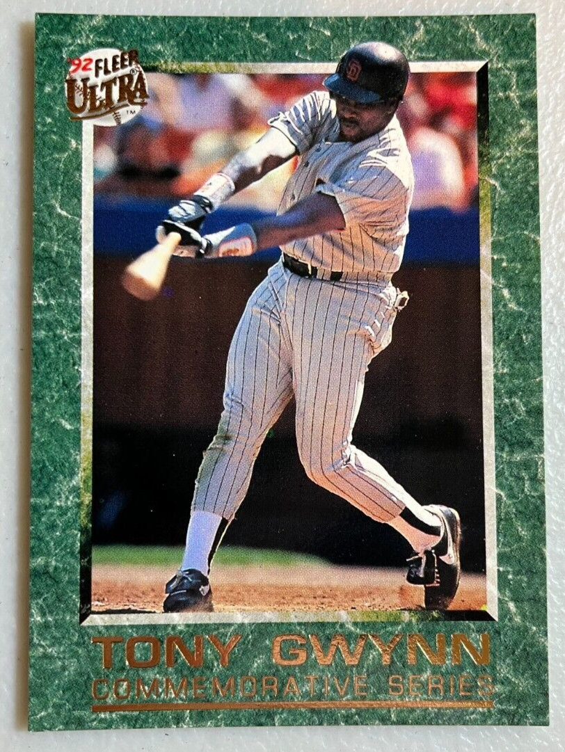 1992 Fleer Ultra Tony Gwynn Commemorative Series #8 of 10 NM