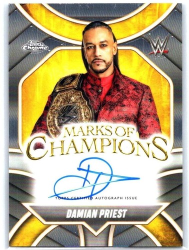 2025 Topps Chrome WWE - Damian Priest #MOC-DP