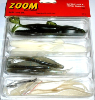 Zoom Super Fluke &Horny Toad Kit (19 Piece Kit-Kit 3)