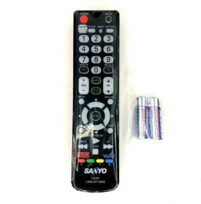 Original New Sanyo GXGB Remote control Netflix Vudu w/ batt DP39E23 DP39843 SA44