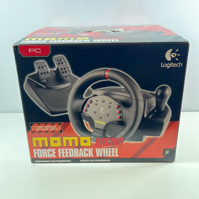 Logitech Momo Racing Force Feedback Wheel 963282-0403 97855015006.