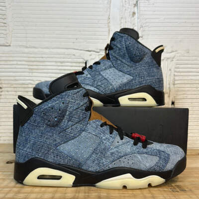 Jordan Air Jordan 6 27.5センチ GS) Air Jordan 6 Rings 'Black Arctic Punch' Basketball Shoes
