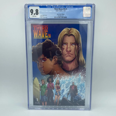 CGC Graded - Third Wave 99 #1 - Point Break Homage Variant Cover - 9.8