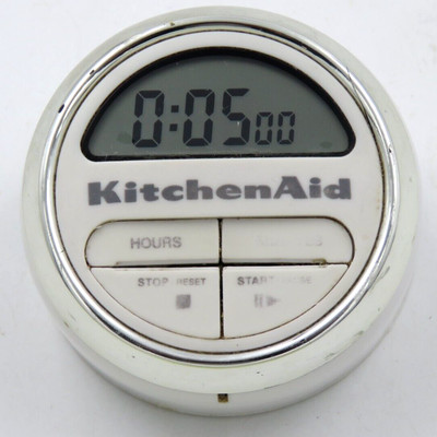 Used White Kitchenaid Kitchen Aid Digital Timer Alarm Cooks Series