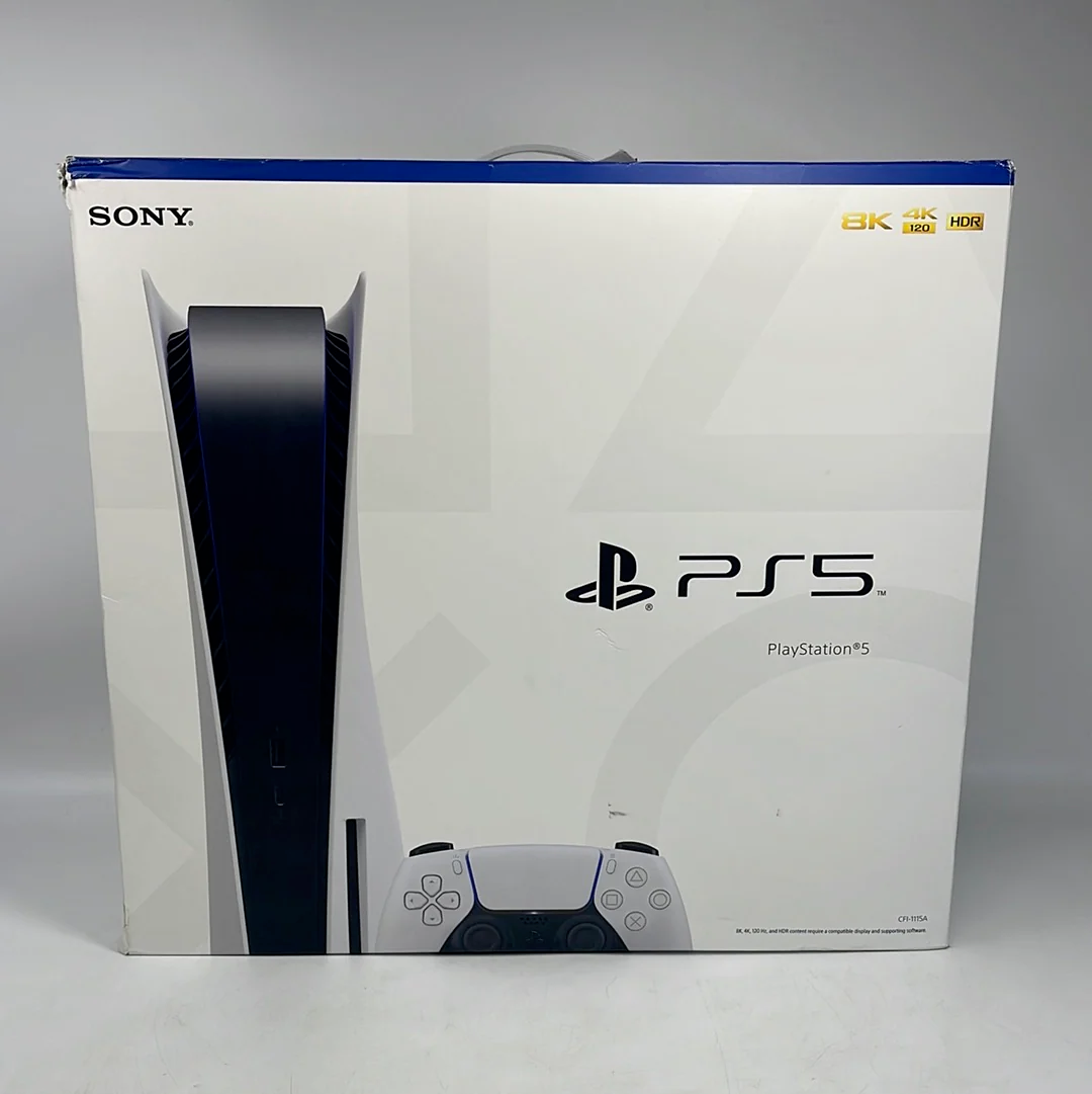 Sony PlayStation 5 PS5 Console Disc Version CFI-1115A - SEALED - SHIPS FAST Sony PlayStation 5 PS5 Console Disc Version CFI-1115A - SEALED - SHIPS FAST