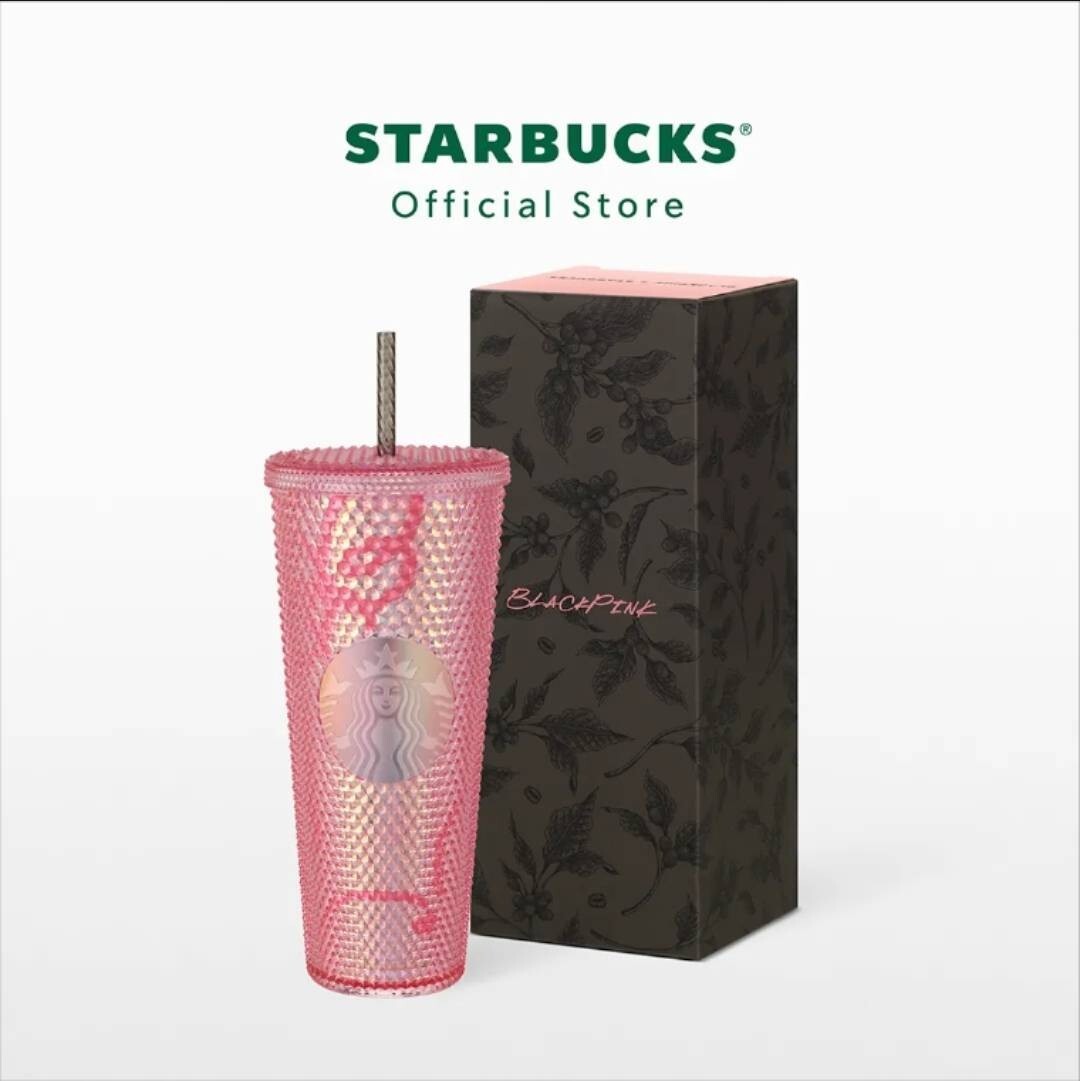 アイドル BLACKPINK Bling Cold Cup STARBUCKS BLACKPINK Official Merch Rhinestone Cold Cup