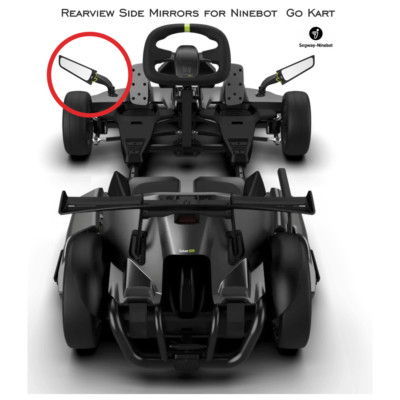 Mirrors  For Segway Ninebot Gokart Pro All Models Upgrade Modified Premium Kit