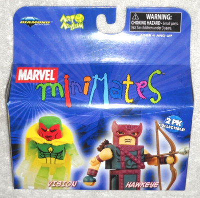 Vision & Hawkeye (MiniMates) - MISB - 100% complete