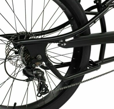 Micargi Seattle SS Fat Tires Stretch Cruiser Bike 7 Speed 29" HI-Rise Chopper