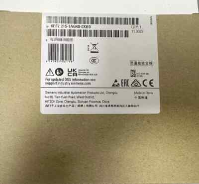 Brand New Siemens 6ES7215-1AG40-0XB0 6ES7 215-1AG40-0XB0 US SELLER