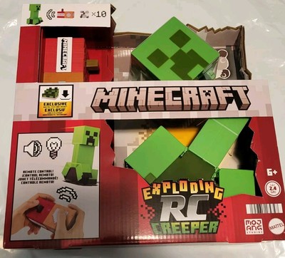 Minecraft Exploding RC Creeper with Lights & Sounds with 10 Explosion Particles