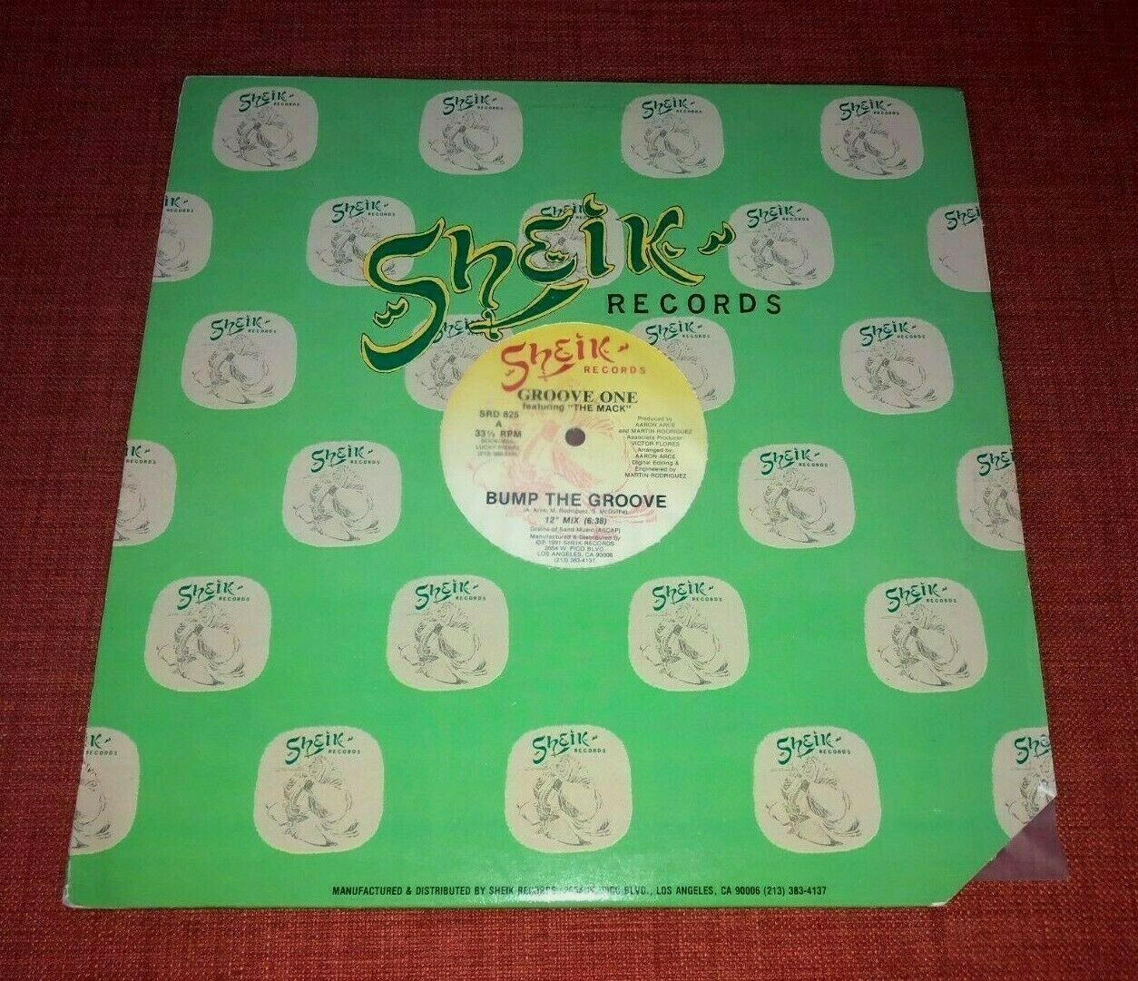 GROOVE ONE / THE MACK - Bump The Groove / 12