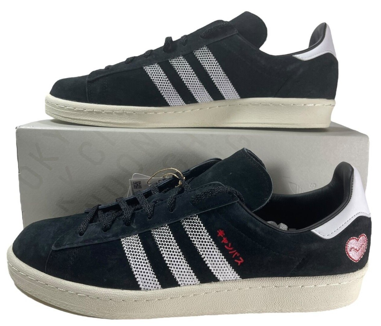 Adidas Originals x TOKYO MANGA Campus 80s Sneakers Black