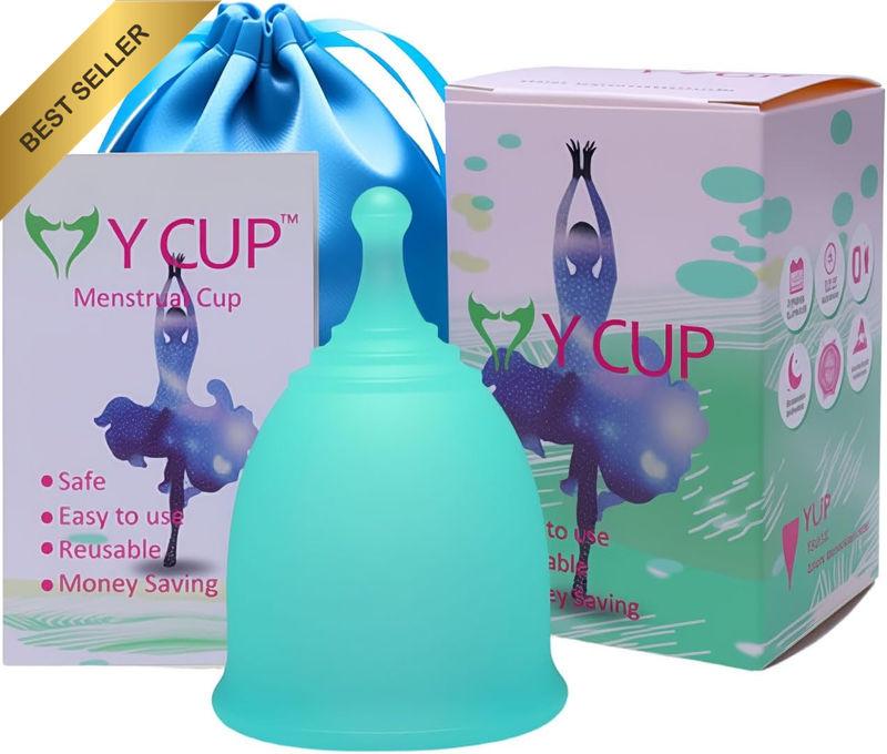 2Pack Reusable Menstrual Cups Period Disc Alternative to Pads and Tampons