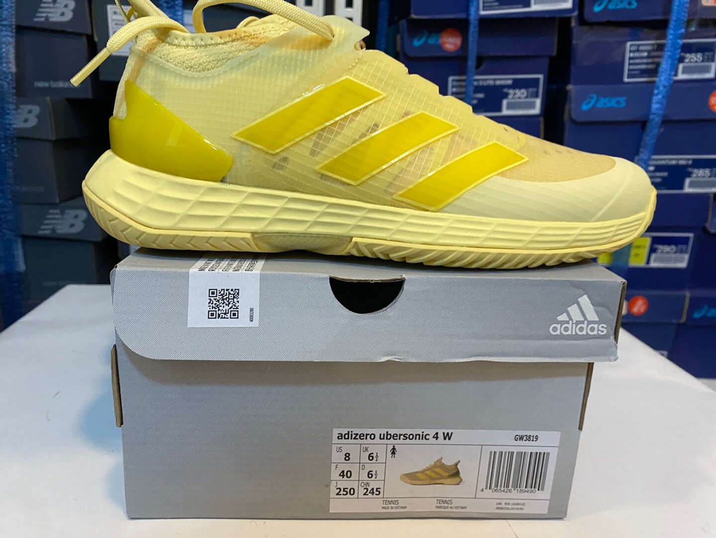 うっちーです。④ adidas Adizero Ubersonic 4 Men's Tennis Shoe (Black/White